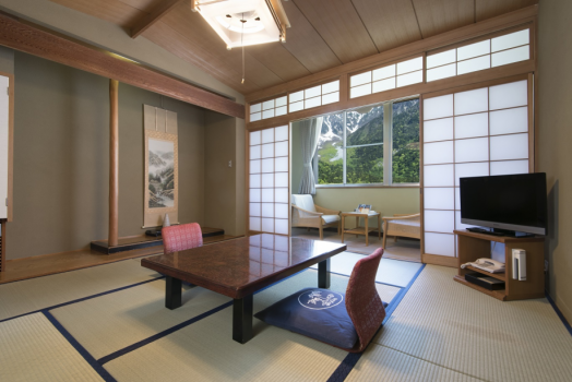 JAPANESE ROOM Mt.Hotaka Mountain & River View