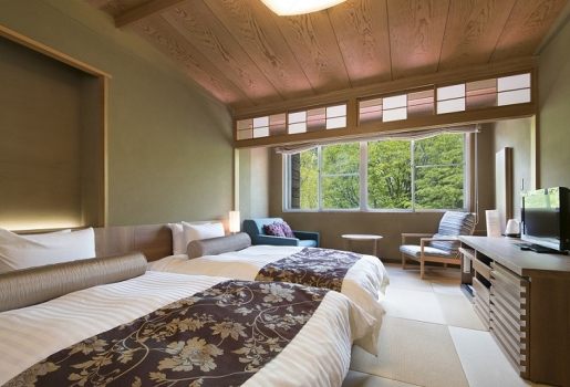 Hotaka view TWIN ROOM