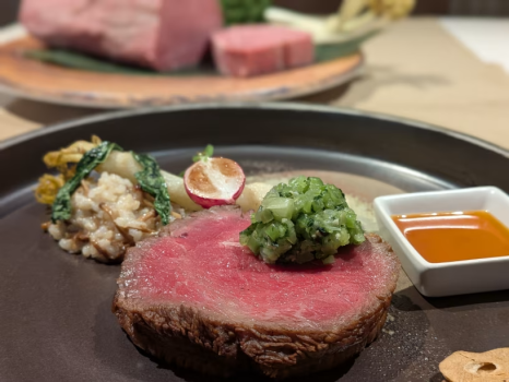 フレンチコース料理グレードアッププラン（信州黒毛和牛フィレ肉）