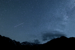 上高地から見る星空