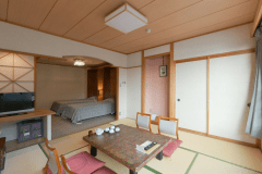 【バリアフリー客室】★禁煙★ 和洋室（シニアの方、おススメ）