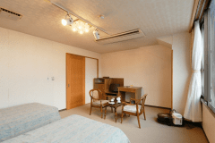 【最上階客室】★河口湖ビュー★禁煙★ 洋室ツインルーム