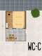 【WC-C】ウォークインログキャビン