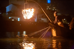 【鵜飼観覧乗船付】長良川鵜飼観覧×飛騨牛ステーキ会席◆岐阜の『自慢』を堪能/2食付＜広間食＞