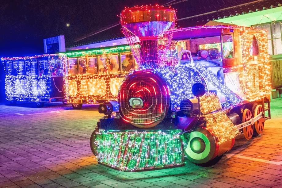 ◆期間限定◆《イルミネーション＆グランピングステイ♪》～小学6年生までのお子様の宿泊料が無料！さらにイルミネーショントレインの乗車券付き！～【1泊2食付き】