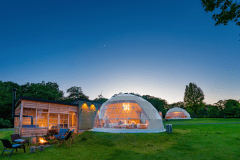 ＜期間限定＞15％OFFのスペシャル価格＆お子様の宿泊料無料♪～庄原の自然の中・幻想的な湖畔で過ごすグランピングステイ～【素泊り・選べるお食事】