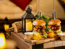 【圧巻バーガー】写真映えもバッチリ☆《オリジナルハンバーガー》プラン♪【２食付】