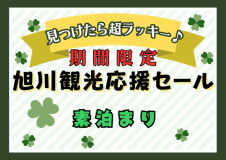 【旭川観光応援セール】事前決済限定！オフシーズンはお得に宿泊♪【素泊】