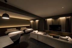 【JUNIOR SUITE／LUXE STYLE】心安らぐシックな空間。