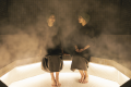 【STONE SAUNA】足裏をほぐす凸凹タイルなど、五感を刺激するミストサウナ。