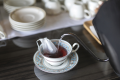 【THE SALON】こだわりの英国紅茶は6種の茶葉をご用意。自分だけのブレンドティーも楽しめます。
