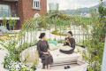 【BOTANICAL GARDEN SPA】爽やかな風を感じながら、湯上りのリフレッシュタイム。