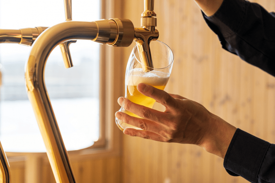 県産の地ビールやスパークリングワインなど、ご入浴後の乾いた喉を潤してくれるドリンクをご用意しています。