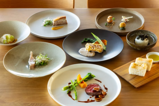 メインは山形牛 山形庄内の四季を味わう7品のコース【1泊夕朝食付】／夕食17時30分～17時45分開始