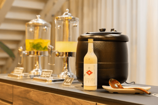 【ウェルカムドリンク】季節によって内容が異なります