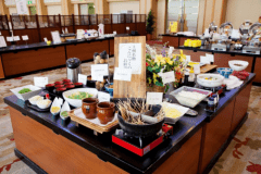 姉妹館　磯部ガーデン朝食バイキング