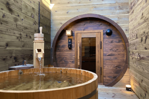 【Sauna Suite・Base】One private building・Suite villa with 120㎡・Open-air bath with fresh and natural water