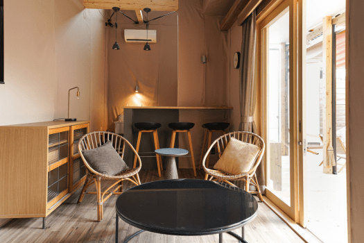 【Dog Suite・Base】One private building・Dog-friendly suite villa with 115㎡・Open-air bath with fresh and natural water