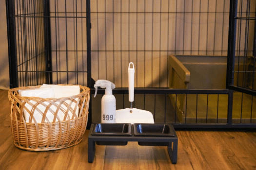 【Dog Base】One private building・Dog-friendly suite villa with 110㎡・Open-air bath with fresh and natural water