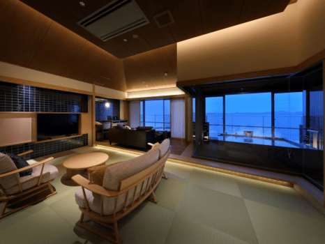 HANASHIBUKI's Suite with open-air bath