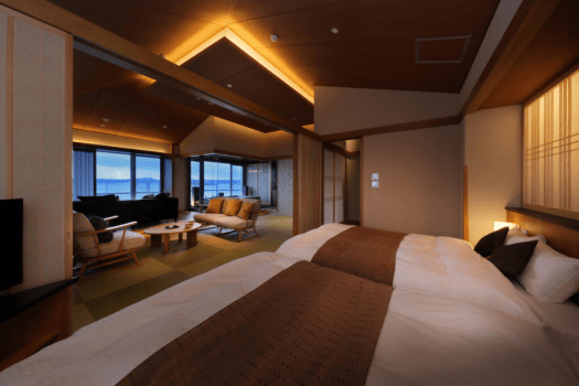 HANASHIBUKI's Suite with open-air bath