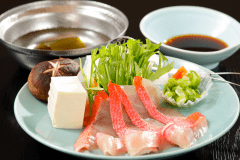 【チョイス】あしたか牛or金目鯛しゃぶしゃぶ】選べるメインは海or山の幸