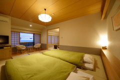 【みさき】二間オーシャンビュー和室：和モダン寝室+8畳