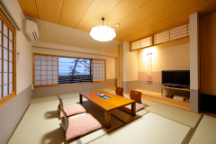 【みなと】二間オーシャンビュー和室：和モダン寝室+12畳