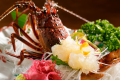 旬の味覚、伊勢海老プラン！お刺身か鬼殻焼きのお好きな食べ方で。