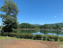 テントサイト＿湖畔