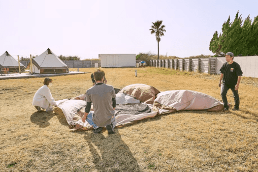 【月火金のみ1日2サイト限定｜平日半額特別プラン】GREEN SITE 持込みプラン　リーズナブルな芝区画サイト／電源付き