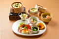 【幼児膳 献立例】可愛らしいプレートに乗ったお膳（食事付き幼児料金のお膳）