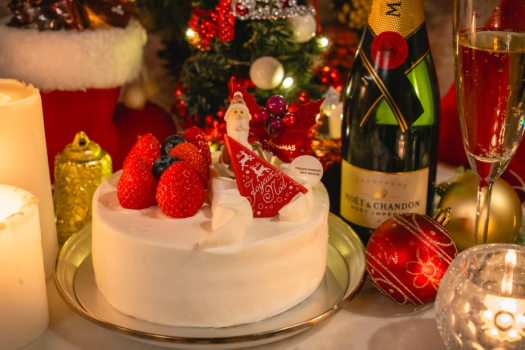 【2025X’mas限定】～Gramping & Resort～ ホットカルーアミルクと選べるケーキで楽しむクリスマスステイ【1泊2食】