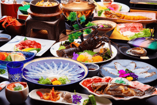 【平日限定】隣接ホテル小野浦で贅沢ディナー付きプラン〈朝食付〉