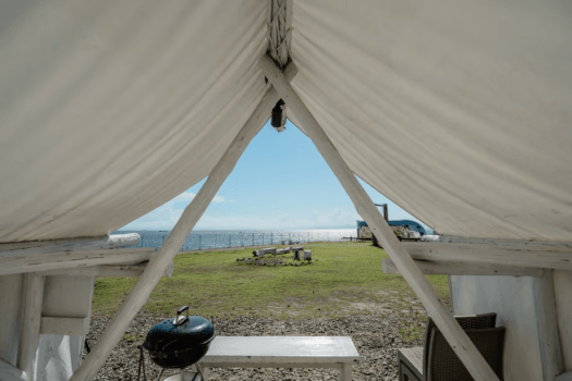 【席時間15:00〜18:00】オーシャンエリア　プライベートテント席（定員6名）