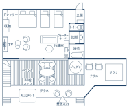 スイートジャグジーオーシャンビュー トリプル