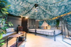 【ドッグラン付き】1棟限定プライベートゲル(クイーンベッド×2)(定員4名)