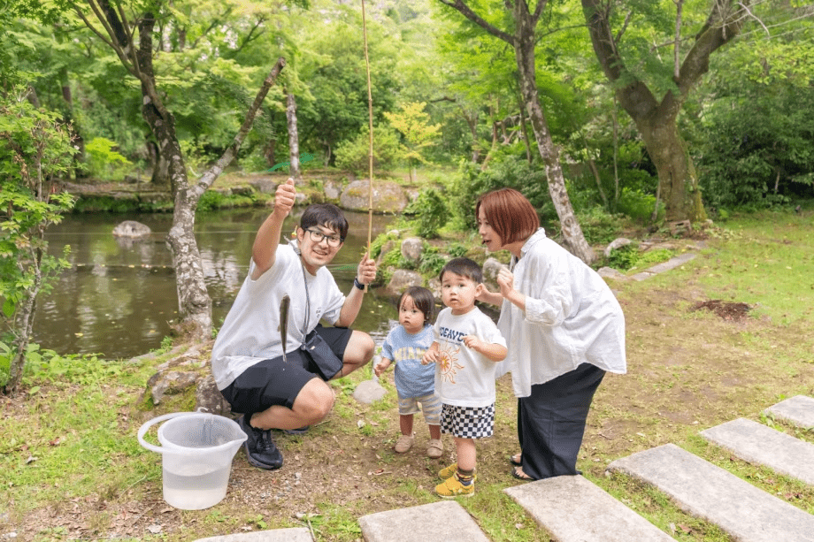 自分たちのペースで過ごす朝の滞在イメージ