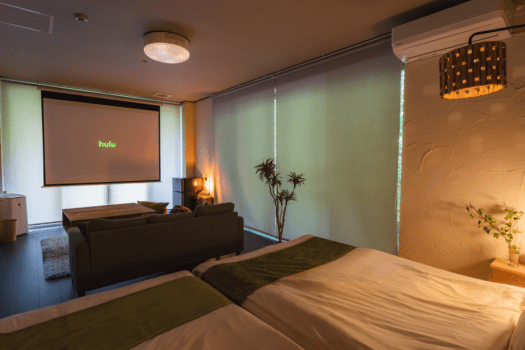 HEYAmping GREEN｜一緒に過ごして、眠るときはゆったり｜定員2名