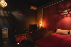 【スタンダードダブル】HEYAming PINK/プロジェクター付(1ベッド)(定員2名)