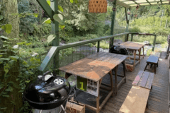 【午前の部：10:30〜13:30】テラスサイト｜川を身近に、のんびりBBQ