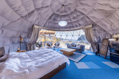 【グランピングエリア】ドームテント