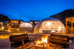 【グランピングエリア】ドームテント