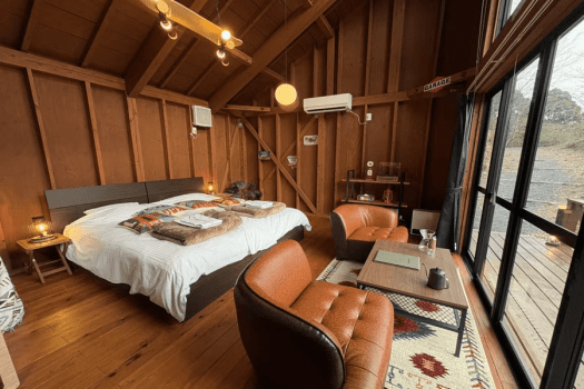 【ヴィンテージルーム／2ベッド】スクエアコテージ