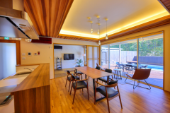 【ヴィラフォレスタ】3LDK・164.5㎡＜エメラルド＞1棟貸ヴィラ－天然温泉＆プライベートプール－