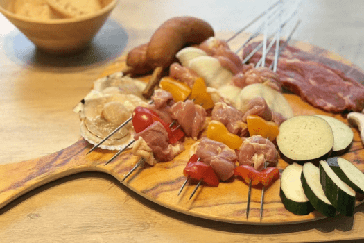 ■ワンプレートのお手軽BBQ