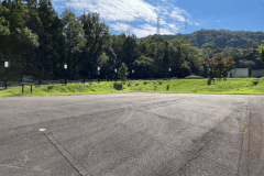 千の杜敷地内に車中泊スペースができました。