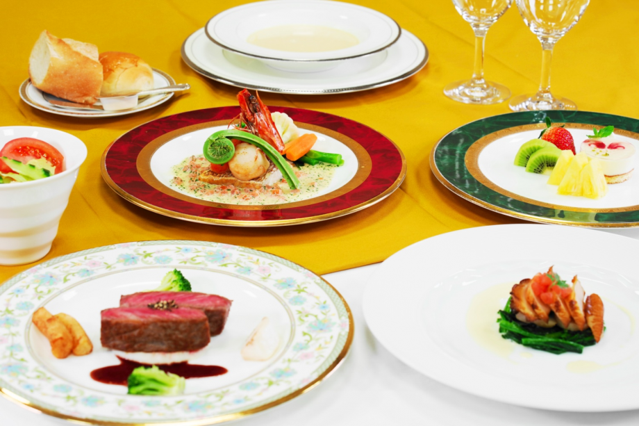 ●【洋食グレードアップ】料理長が腕によりをかけて作り上げる本格創作料理。