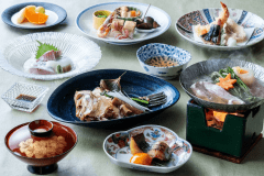 【春～から】旬会席海の幸スタンダード料理（夕食・朝食付き）