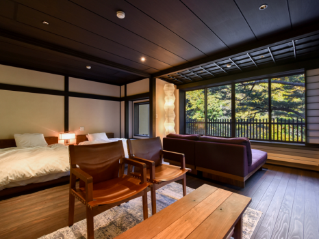 *【龍の間】テラス付客室